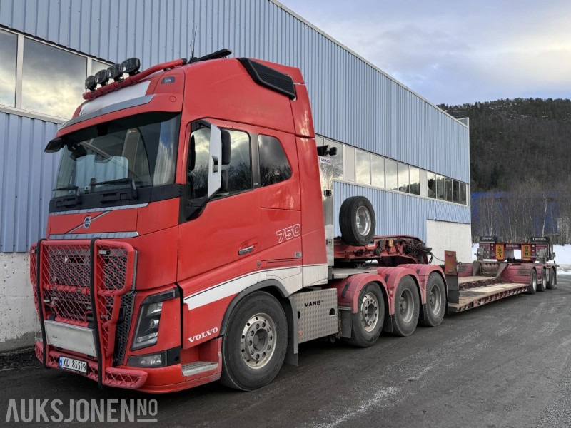 2015 Volvo FH 16 750 - 8x4 + 1 - Tridem pusher - Tungtrekker med 2015 Vang ATHLS 111+1 brønnhenger - Камион влекач: слика 4 2015 Volvo FH 16 750 - 8x4 + 1 - Tridem pusher - Tungtrekker med 2015 Vang ATHLS 111+1 brønnhenger - Камион влекач: слика 4
