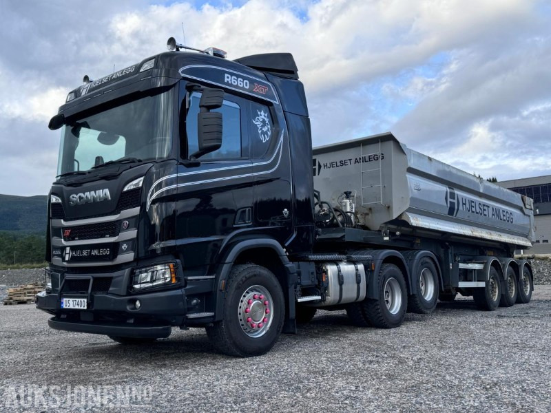 2024 Scania 660 R XT - 6x4 - Trekkvogn med NorSlep tippsemi - Gått kun 12.590 km - Камион влекач: слика 1 2024 Scania 660 R XT - 6x4 - Trekkvogn med NorSlep tippsemi - Gått kun 12.590 km - Камион влекач: слика 1