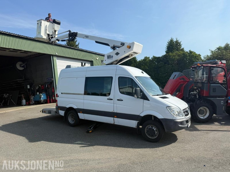 2009 Mercedes-Benz Sprinter 515CDI liftbil - 14m løftehøyde - Комунално/ Специјално возило: слика 5 2009 Mercedes-Benz Sprinter 515CDI liftbil - 14m løftehøyde - Комунално/ Специјално возило: слика 5