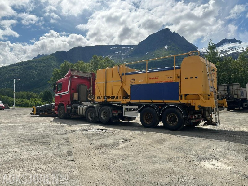 Scania G490 6X2 Euro6 4WD trekkvogn m/kombispreder - GMI V-plog - Klar for brøytesesongen - Комунално/ Специјално возило: слика 3 Scania G490 6X2 Euro6 4WD trekkvogn m/kombispreder - GMI V-plog - Klar for brøytesesongen - Комунално/ Специјално возило: слика 3