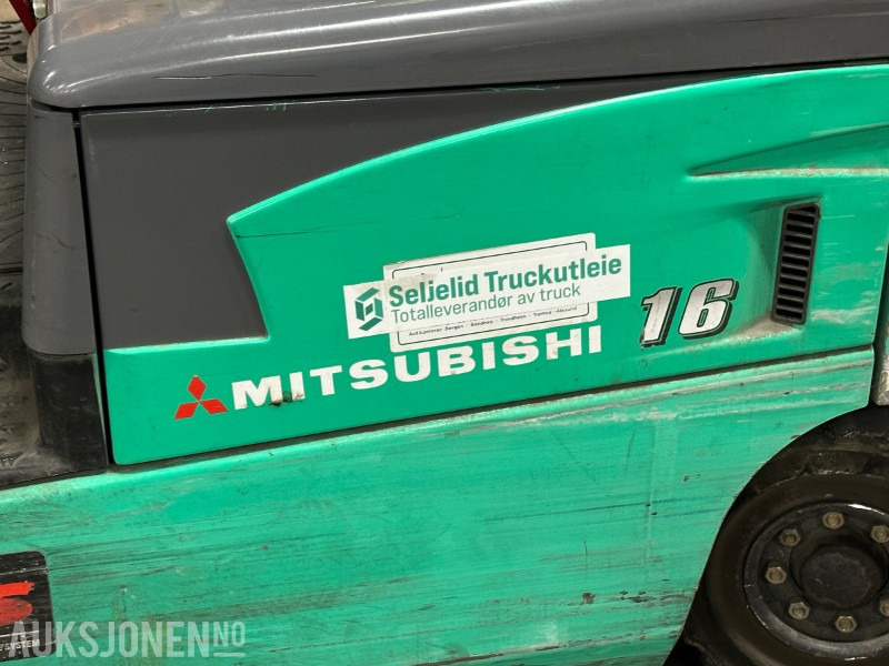 2005 Mitsubishi FB16N El Truck - Опрема за ракување со материјали: слика 2 2005 Mitsubishi FB16N El Truck - Опрема за ракување со материјали: слика 2