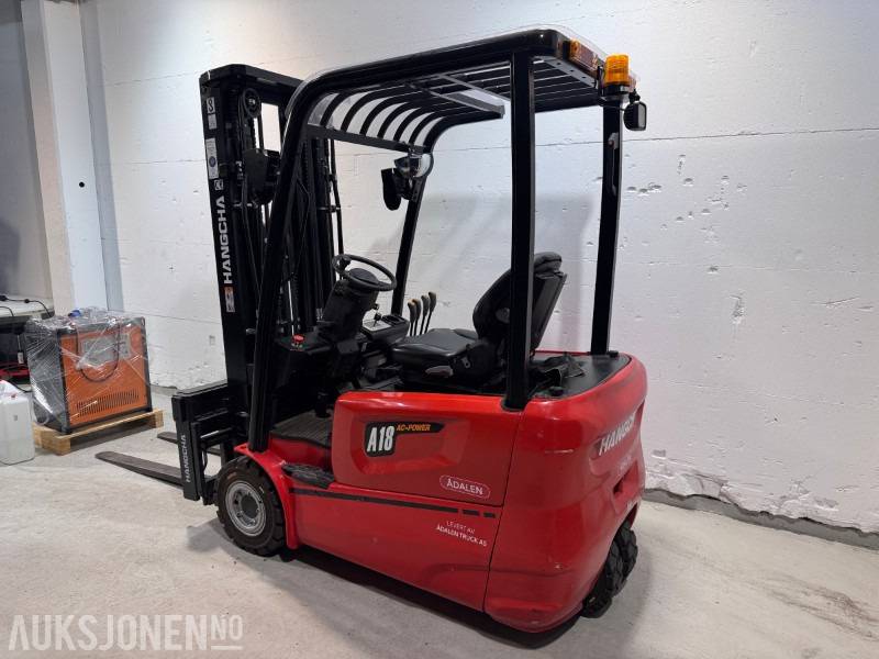 2022 Hangcha CPDS18-AD6 elektrisk truck - – 1,8 tonn - 4,7 m triplex mast - sideshift - 191 timer - Опрема за ракување со материјали: слика 3 2022 Hangcha CPDS18-AD6 elektrisk truck - – 1,8 tonn - 4,7 m triplex mast - sideshift - 191 timer - Опрема за ракување со материјали: слика 3