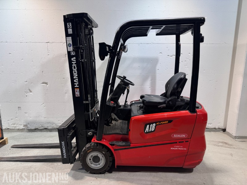 2022 Hangcha CPDS18-AD6 elektrisk truck - – 1,8 tonn - 4,7 m triplex mast - sideshift - 191 timer - Опрема за ракување со материјали: слика 4 2022 Hangcha CPDS18-AD6 elektrisk truck - – 1,8 tonn - 4,7 m triplex mast - sideshift - 191 timer - Опрема за ракување со материјали: слика 4