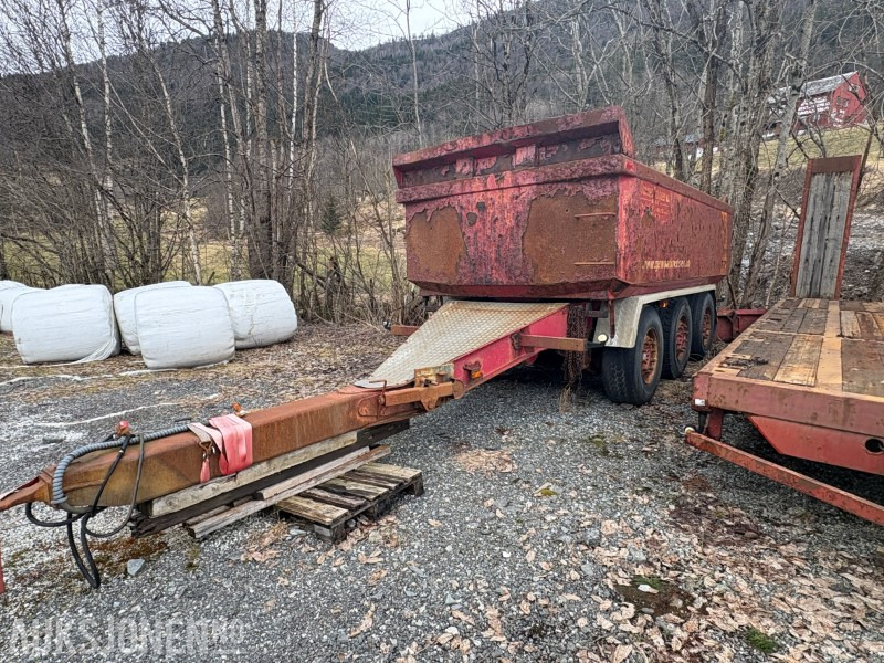 2005 Maur Bilpåbygg Trippelkjerre / tipphenger - Приколка: слика 1 2005 Maur Bilpåbygg Trippelkjerre / tipphenger - Приколка: слика 1