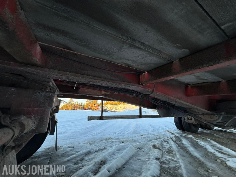 Приколка BRIAB Modell SB3PN-26-75 3 akslet maskintralle: слика 9