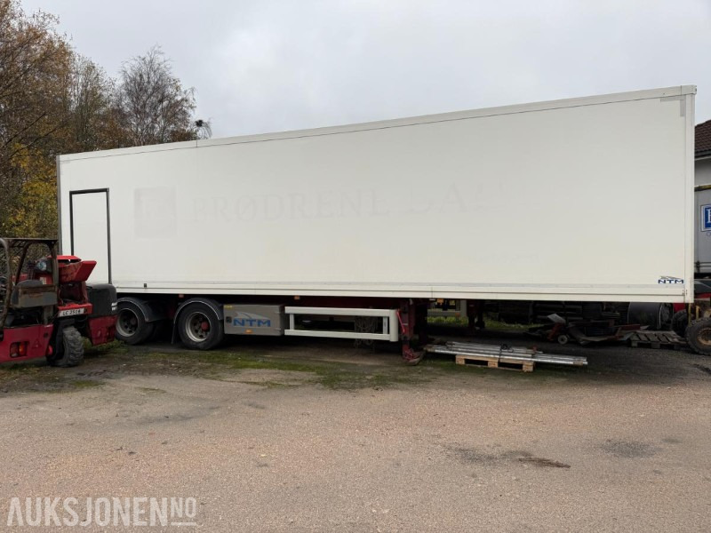 NTM lukket skaptralle m/full sideåpning og truckfester - 28 paller. - Приколка: слика 1 NTM lukket skaptralle m/full sideåpning og truckfester - 28 paller. - Приколка: слика 1