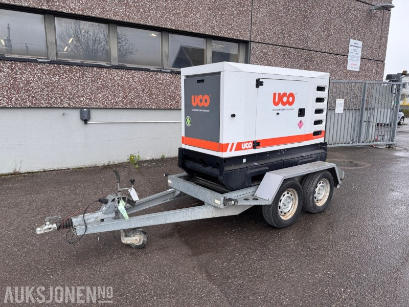 Градежна опрема SATEMA SDMO R44C3 40kVA 400V tilhengermontert strømaggregat: слика 1