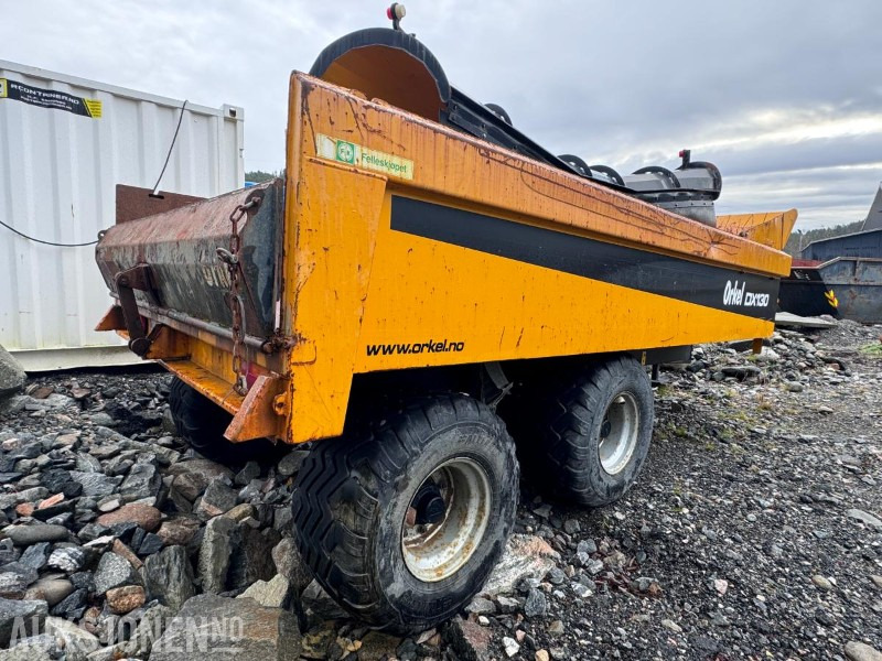 2014 Orkel Dumperhenger / traktorhenger DX130 - Maks nyttelast 13.290 kg - Земјоделска машина: слика 4 2014 Orkel Dumperhenger / traktorhenger DX130 - Maks nyttelast 13.290 kg - Земјоделска машина: слика 4