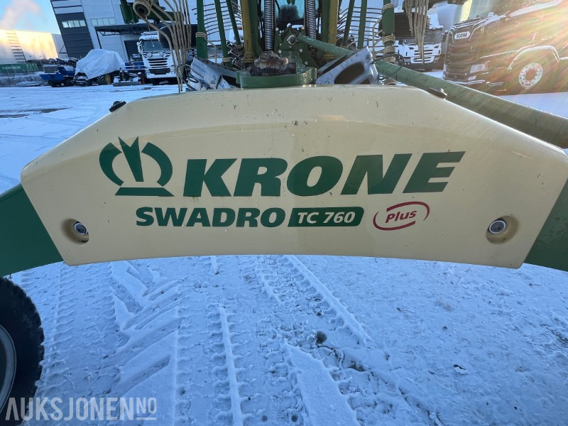 Земјоделска машина 2019 Krone Swadro TC 760 plus samlerive: слика 14