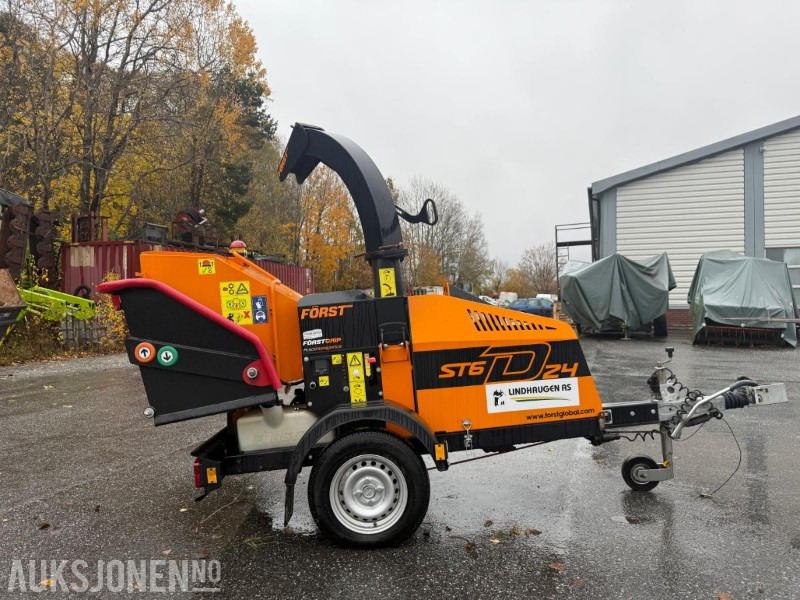 2022 Först ST6D flishugger / kvisthugger - 71 timer. - Земјоделска машина: слика 4 2022 Först ST6D flishugger / kvisthugger - 71 timer. - Земјоделска машина: слика 4