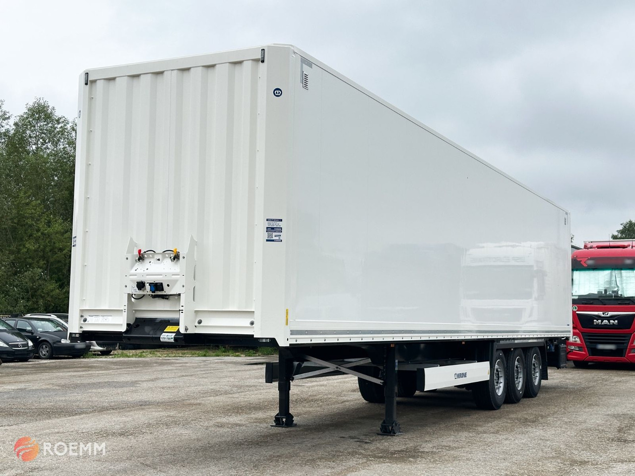 Krone DryLiner*2 Stk*Code XL*Liftachse*Sofort - Полуприколка сандучар: слика 1 Krone DryLiner*2 Stk*Code XL*Liftachse*Sofort - Полуприколка сандучар: слика 1