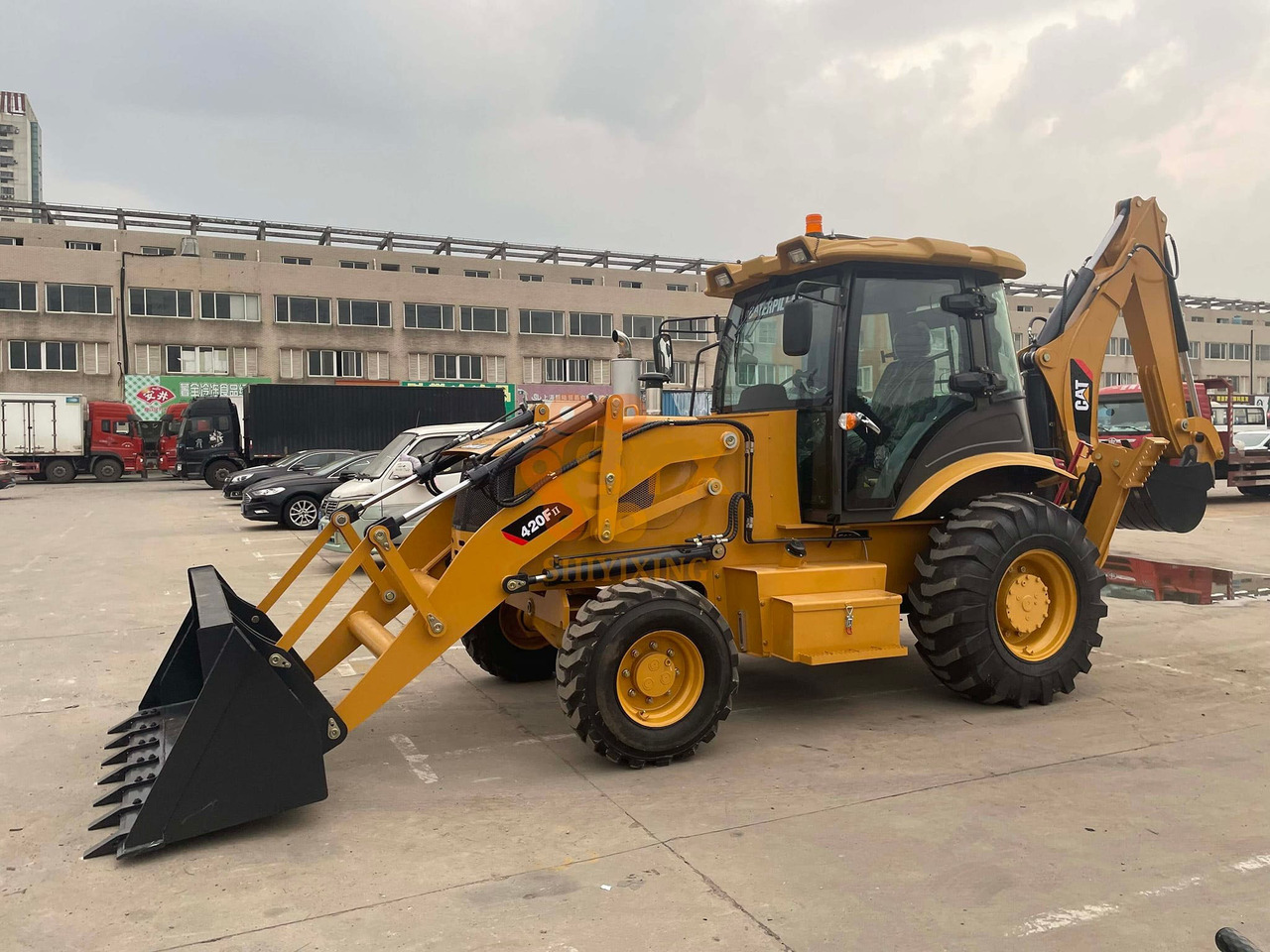 CAT Caterpillar 420F 430 416 JCB 3CX JCB4CX Backhoe Loader - Ровокопач: слика 2 CAT Caterpillar 420F 430 416 JCB 3CX JCB4CX Backhoe Loader - Ровокопач: слика 2