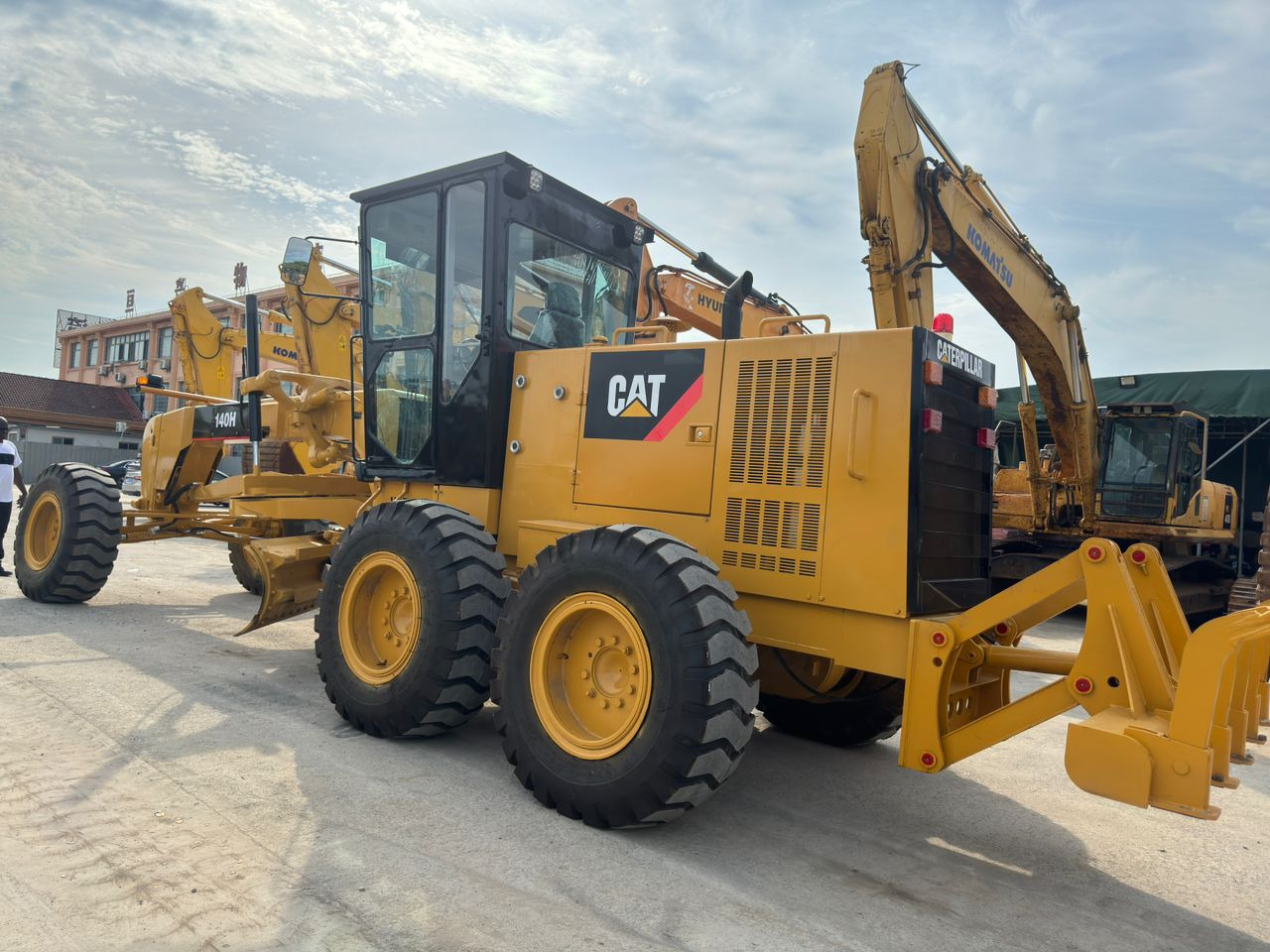 Caterpillar CAT 140 140H 140K Used Grader Secondhand Motor Grader in High Quality - Порамнувач: слика 1 Caterpillar CAT 140 140H 140K Used Grader Secondhand Motor Grader in High Quality - Порамнувач: слика 1