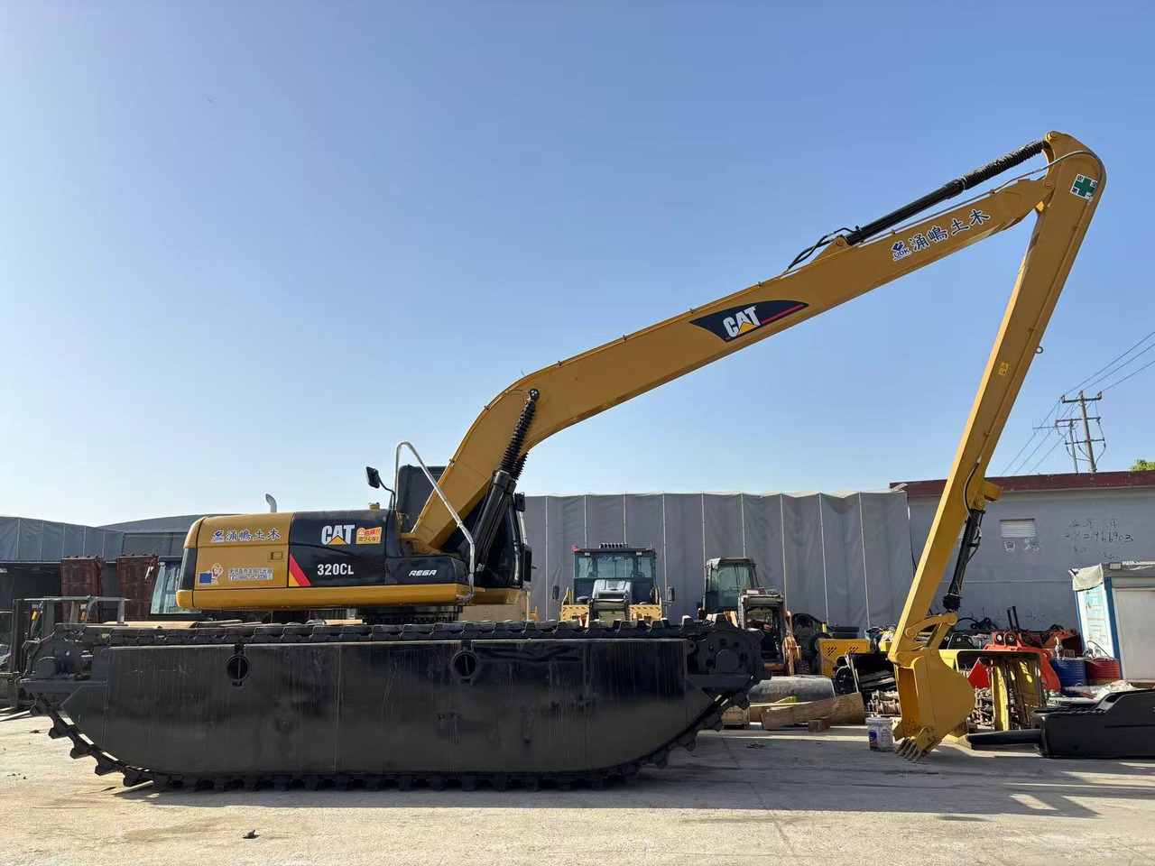 Caterpillar CAT 320C Floating Excavator with 15m long boom - Багер: слика 3 Caterpillar CAT 320C Floating Excavator with 15m long boom - Багер: слика 3