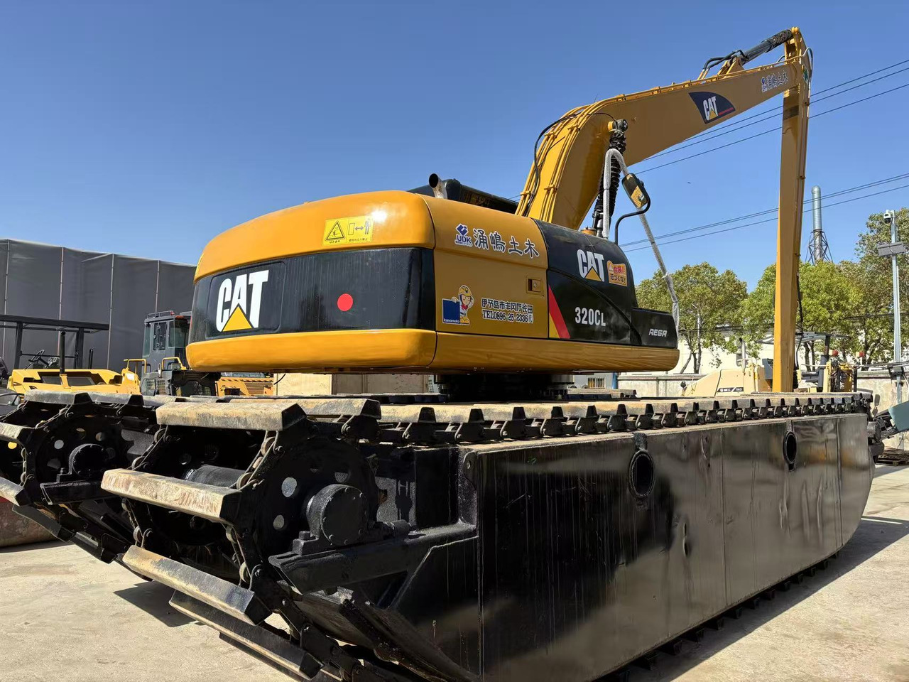 Caterpillar CAT 320C Floating Excavator with 15m long boom - Багер: слика 2 Caterpillar CAT 320C Floating Excavator with 15m long boom - Багер: слика 2
