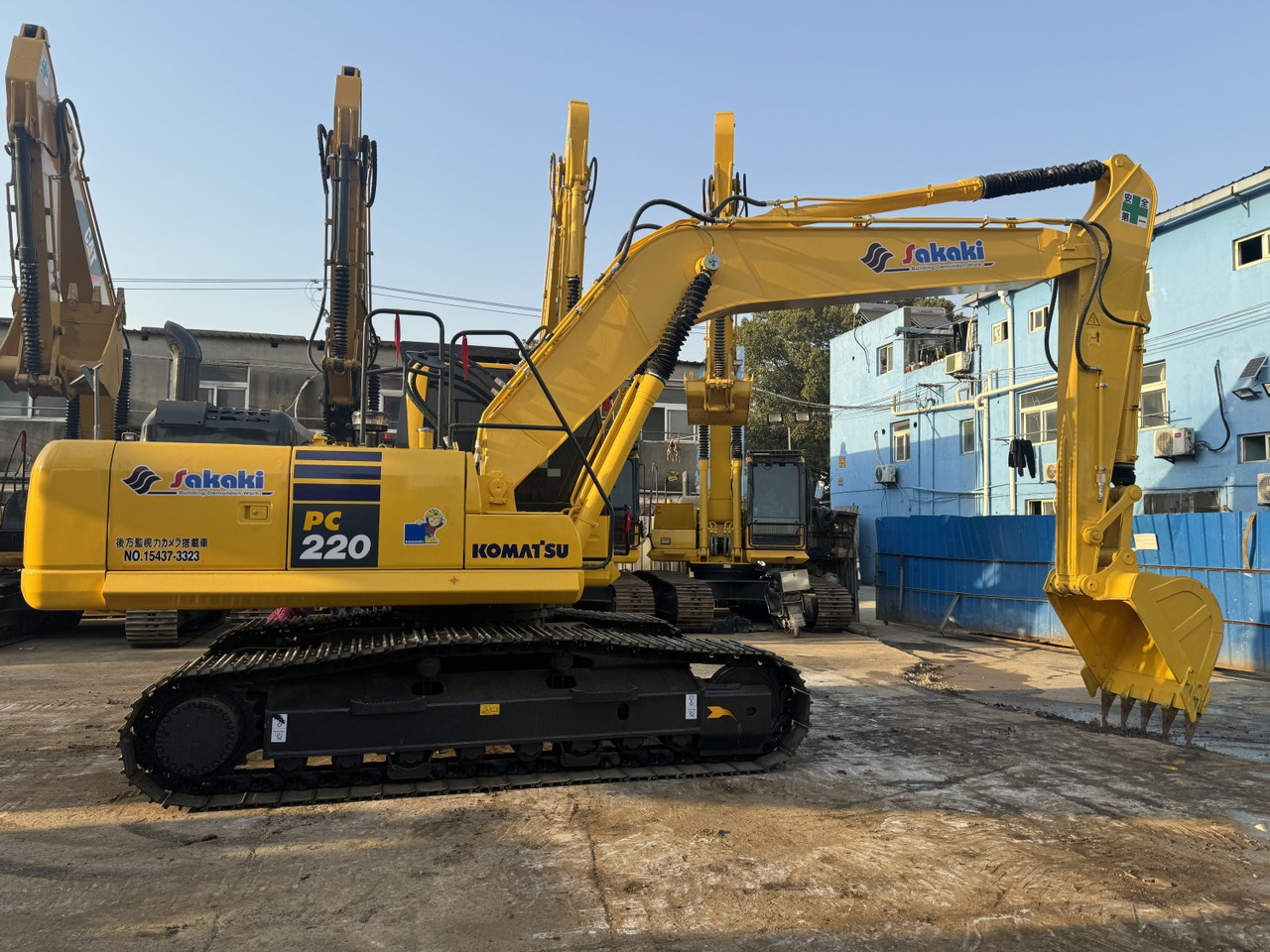 Komatsu PC220 PC210 PC200 Used Excavator Hydraulic Crawler in Good Price - Багер гасеничар: слика 1 Komatsu PC220 PC210 PC200 Used Excavator Hydraulic Crawler in Good Price - Багер гасеничар: слика 1