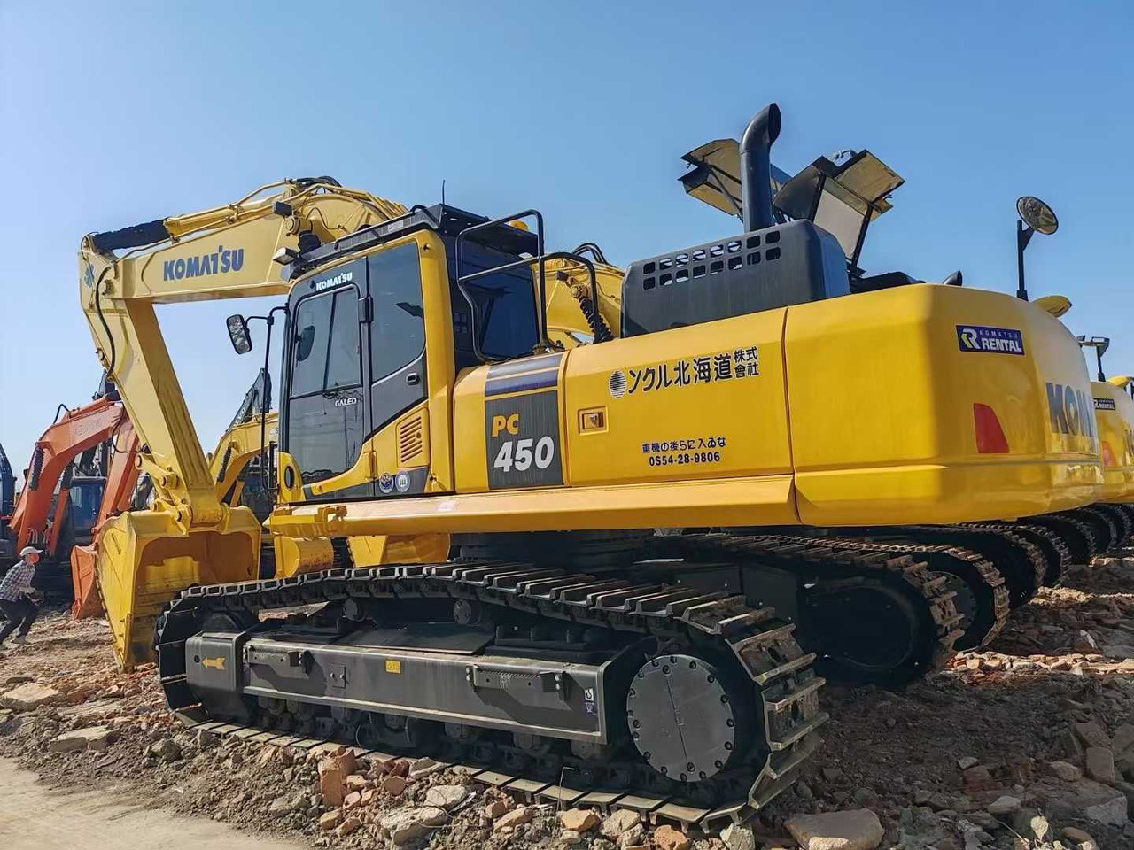 Komatsu PC450 PC450-8 PC400-7 PC400-8 Used Excavator 40 Ton 45 Ton Secondhand Crawler Excavators - Багер гасеничар: слика 1 Komatsu PC450 PC450-8 PC400-7 PC400-8 Used Excavator 40 Ton 45 Ton Secondhand Crawler Excavators - Багер гасеничар: слика 1