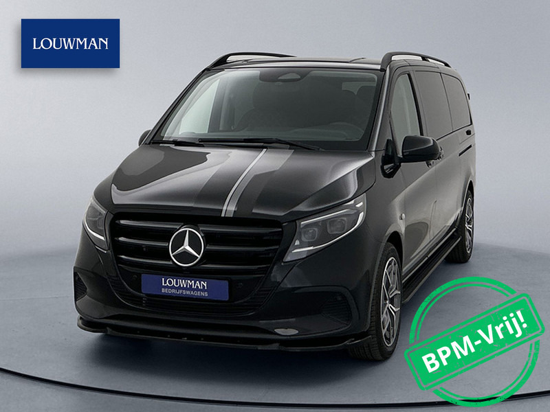Mercedes-Benz Vito 119 CDI L3 DC *Edition* Leder Dubbel cabine 19"inch AMG Black-Pack Extra Lang Dubbele Schuifdeur Multibeam LED Trekhaak Achterui - Мало комбе, Комби со двојна кабина: слика 1 Mercedes-Benz Vito 119 CDI L3 DC *Edition* Leder Dubbel cabine 19"inch AMG Black-Pack Extra Lang Dubbele Schuifdeur Multibeam LED Trekhaak Achterui - Мало комбе, Комби со двојна кабина: слика 1