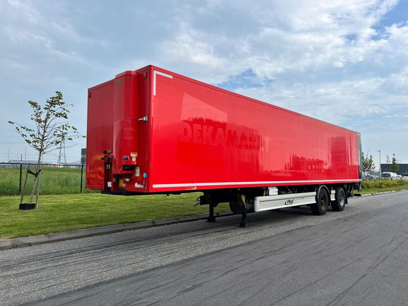 Fliegl SZS 330 Gesloten oplegger 2 Axle / / Ladklep - Полуприколка сандучар: слика 1 Fliegl SZS 330 Gesloten oplegger 2 Axle / / Ladklep - Полуприколка сандучар: слика 1