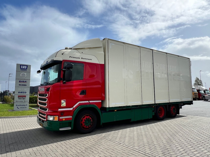 Scania R450 6x2 Highline bakwagen Retarder / Standclma / Full Air / zijdeuren - Камион сандучар: слика 1 Scania R450 6x2 Highline bakwagen Retarder / Standclma / Full Air / zijdeuren - Камион сандучар: слика 1