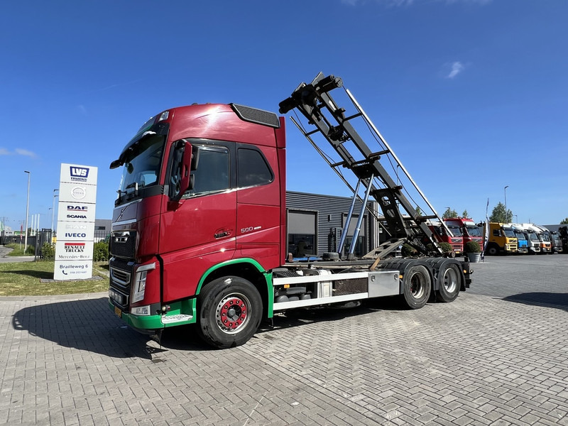 Volvo FH 500 6x2 Containersysteem Globetrotter / 10 Wheels / Cable systeem - Камион со кабелски систем: слика 1 Volvo FH 500 6x2 Containersysteem Globetrotter / 10 Wheels / Cable systeem - Камион со кабелски систем: слика 1