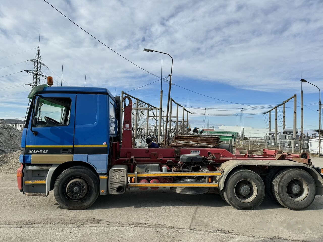 Mercedes-Benz Actros 2640 Abroll Chassy Changer - Кипер: слика 3 Mercedes-Benz Actros 2640 Abroll Chassy Changer - Кипер: слика 3