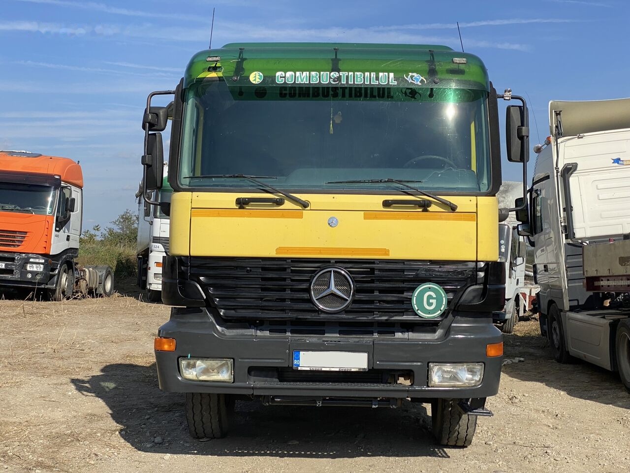 Mercedes-Benz Actros MP1 - Камион со платформа, Камион со кран: слика 5 Mercedes-Benz Actros MP1 - Камион со платформа, Камион со кран: слика 5