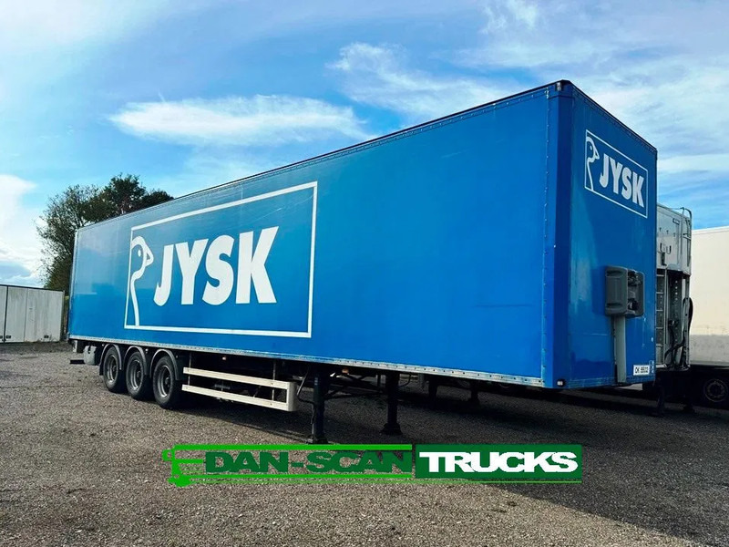 Fruehauf 3 aksl box Trailer inkl. lift - Полуприколка сандучар: слика 1 Fruehauf 3 aksl box Trailer inkl. lift - Полуприколка сандучар: слика 1