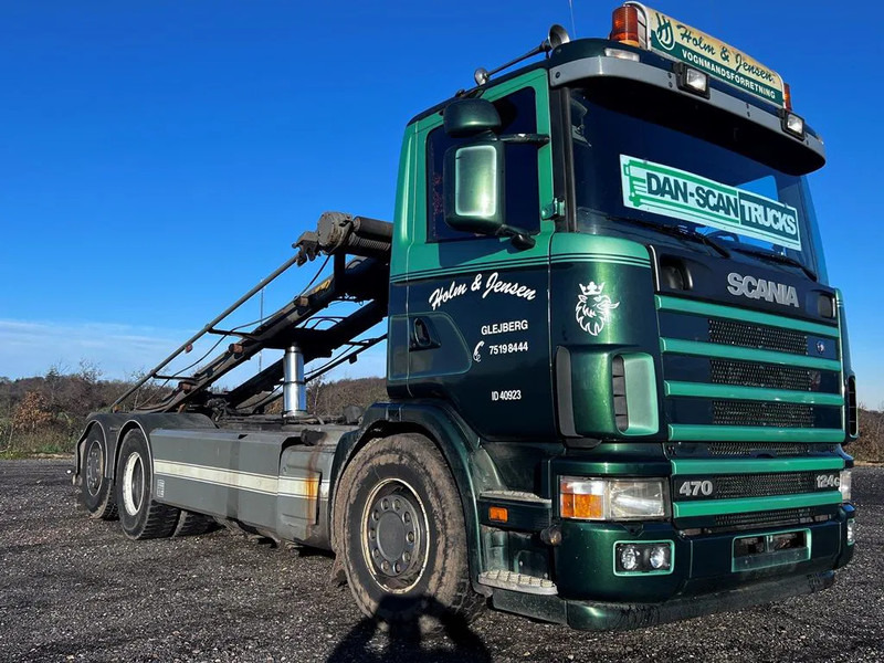 Scania R124-470 Analog tacho. 3 way cable tipper - Камион со кабелски систем: слика 2 Scania R124-470 Analog tacho. 3 way cable tipper - Камион со кабелски систем: слика 2