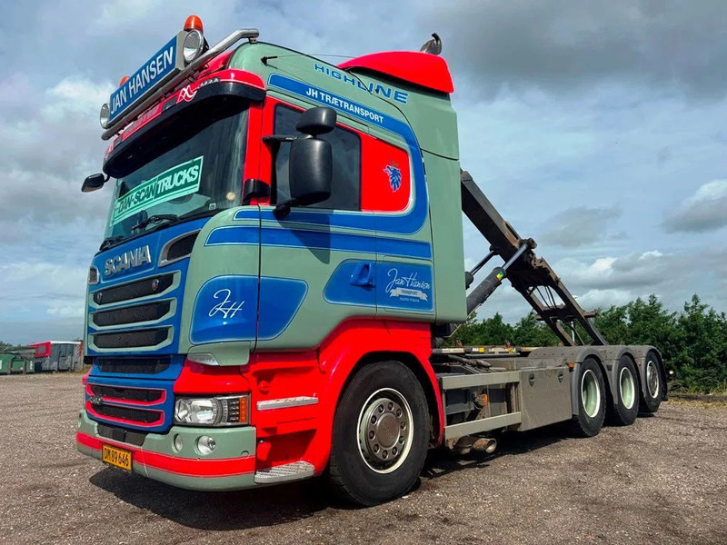 Scania R580 V8 hoglift. Air / Air suspension. - Камион со кука за подигање: слика 1 Scania R580 V8 hoglift. Air / Air suspension. - Камион со кука за подигање: слика 1