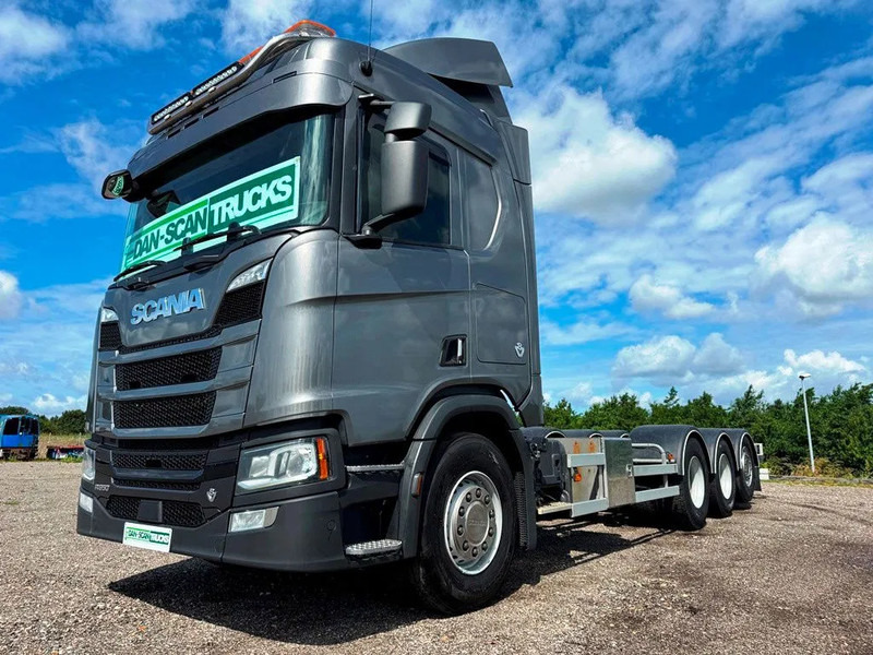 Scania R650 V8 NGS Steel / Air suspension. 4550mm weelbase. - Камион со кабинска шасија: слика 1 Scania R650 V8 NGS Steel / Air suspension. 4550mm weelbase. - Камион со кабинска шасија: слика 1
