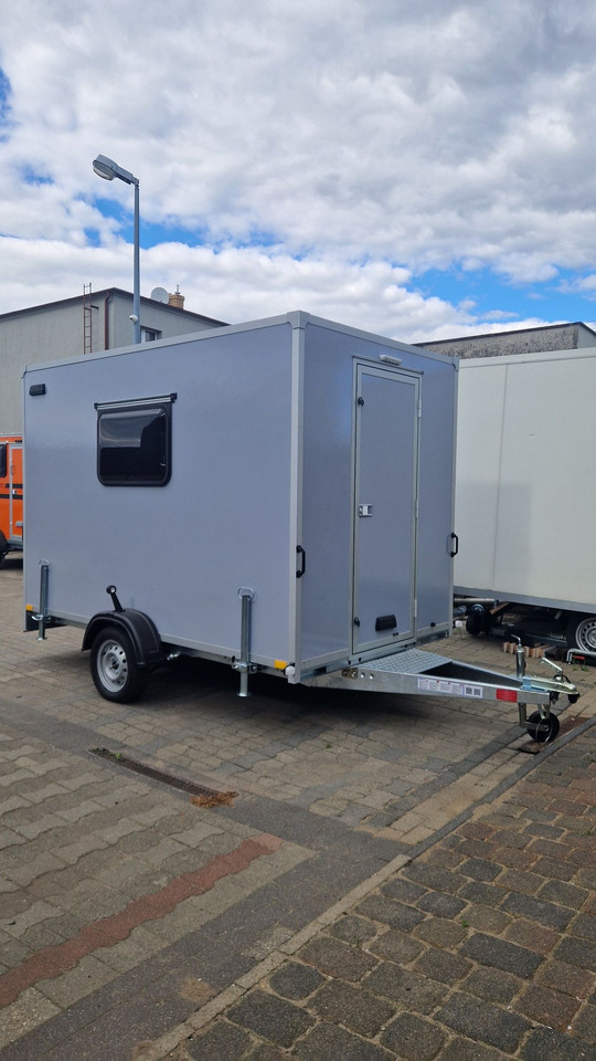 NOWA Przyczepa Socjalna Stróżówka Brygadówka Magazyn Budowa Bauwagen - Градежен контејнер, Приколка: слика 2 NOWA Przyczepa Socjalna Stróżówka Brygadówka Magazyn Budowa Bauwagen - Градежен контејнер, Приколка: слика 2