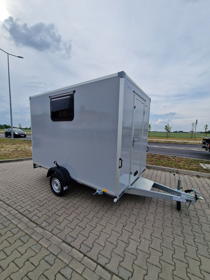 Przyczepa Socjalna Magazyn Budowa Stróżówka Nowa dowolna zabudowa - Градежен контејнер, Приколка: слика 1 Przyczepa Socjalna Magazyn Budowa Stróżówka Nowa dowolna zabudowa - Градежен контејнер, Приколка: слика 1