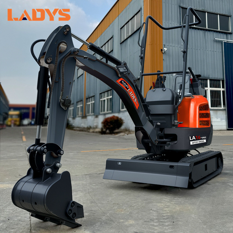 LADYS LA16Pro Mini Excavator CE Certification Kubota Engine(Factory Outlet) Mini Pelle Minibagger Minikoparka Miniexcavadora - Мини багер: слика 1 LADYS LA16Pro Mini Excavator CE Certification Kubota Engine(Factory Outlet) Mini Pelle Minibagger Minikoparka Miniexcavadora - Мини багер: слика 1
