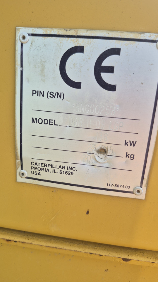 Булдожер CATERPILLAR D6R II DS LGP: слика 12