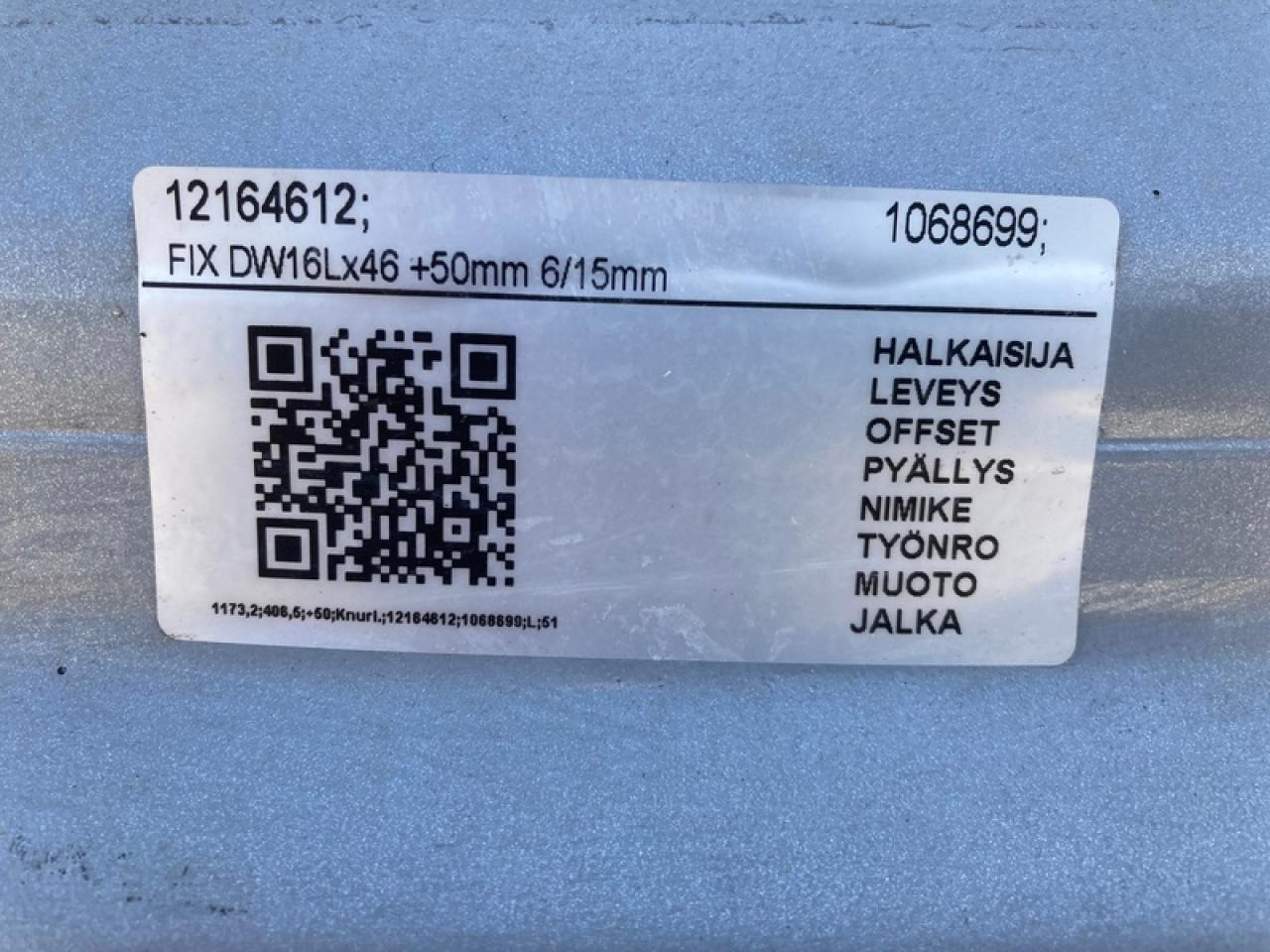 FELGEN HORSCH LEEB GS 16X46" - Бандаж за Земјоделска машина: слика 4 FELGEN HORSCH LEEB GS 16X46" - Бандаж за Земјоделска машина: слика 4