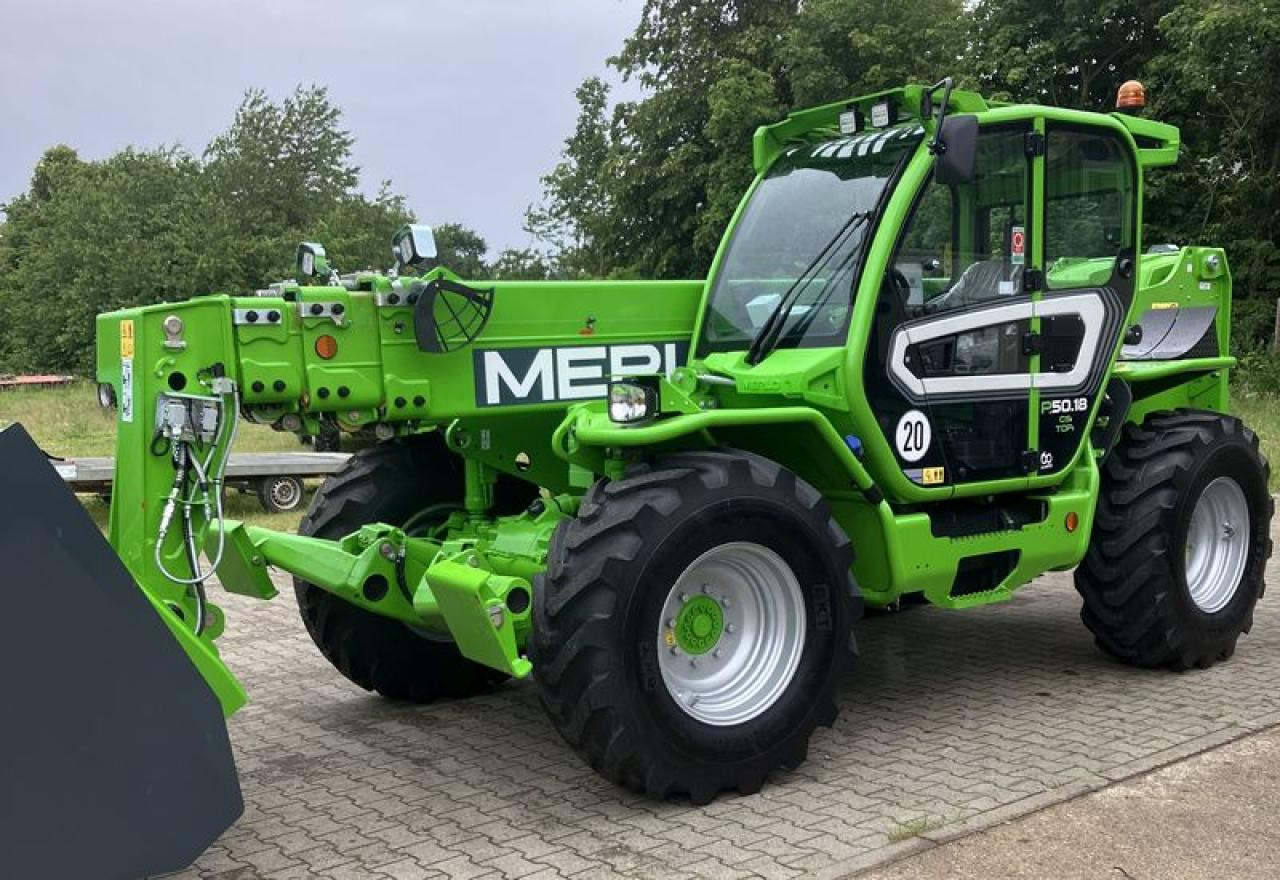 Merlo P50.18 CS INKL LEICHTGUTSCHAUFEL - Телескопски ракувач: слика 1 Merlo P50.18 CS INKL LEICHTGUTSCHAUFEL - Телескопски ракувач: слика 1