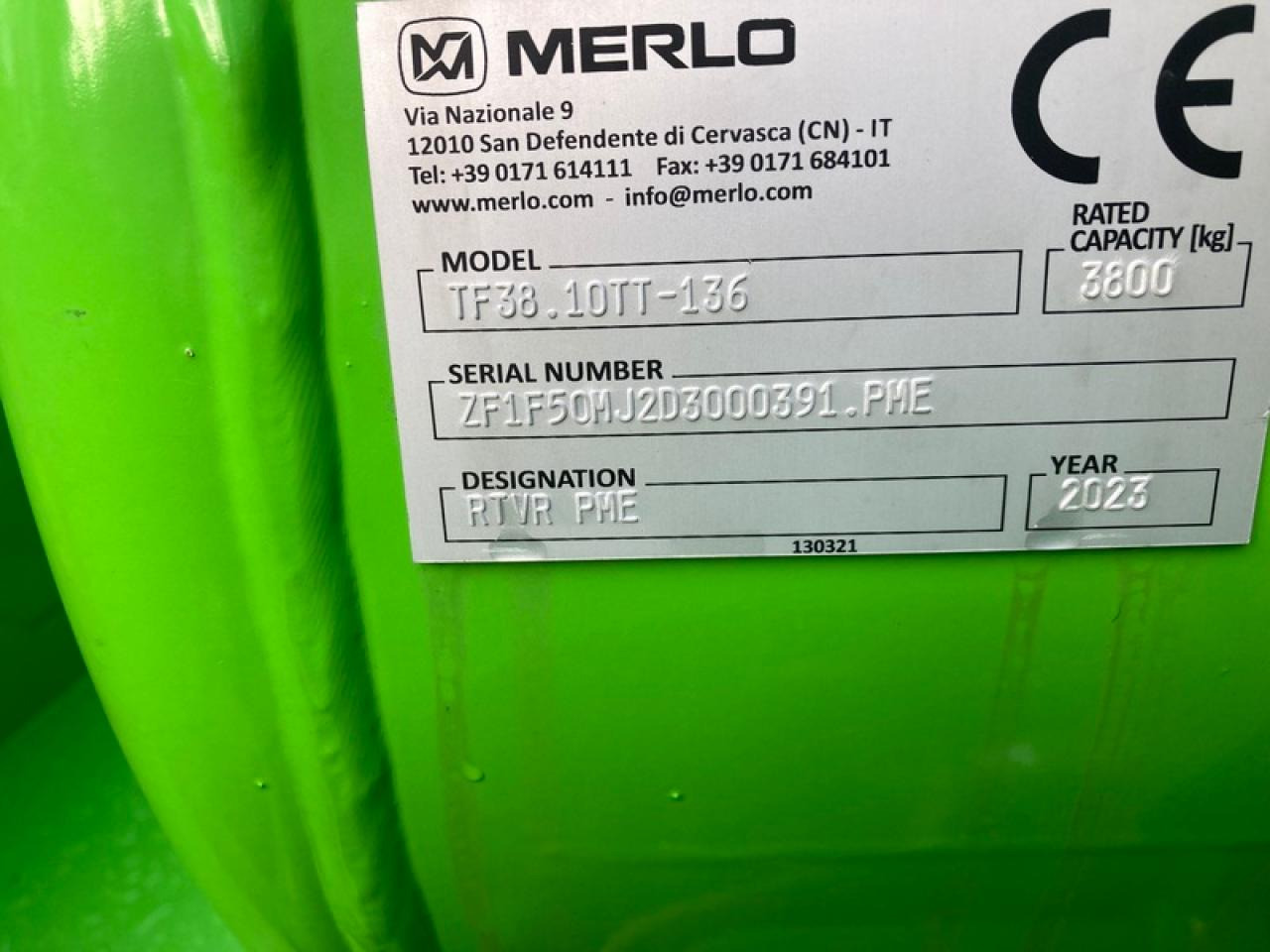 Merlo TF 38.10TT AKTION - Телескопски ракувач: слика 5 Merlo TF 38.10TT AKTION - Телескопски ракувач: слика 5