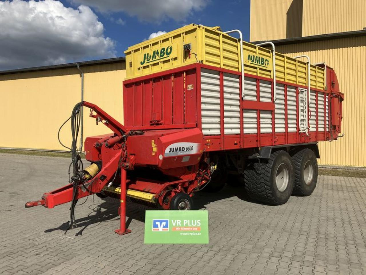 Pöttinger JUMBO 6600 - Автотоварен вагон: слика 1 Pöttinger JUMBO 6600 - Автотоварен вагон: слика 1