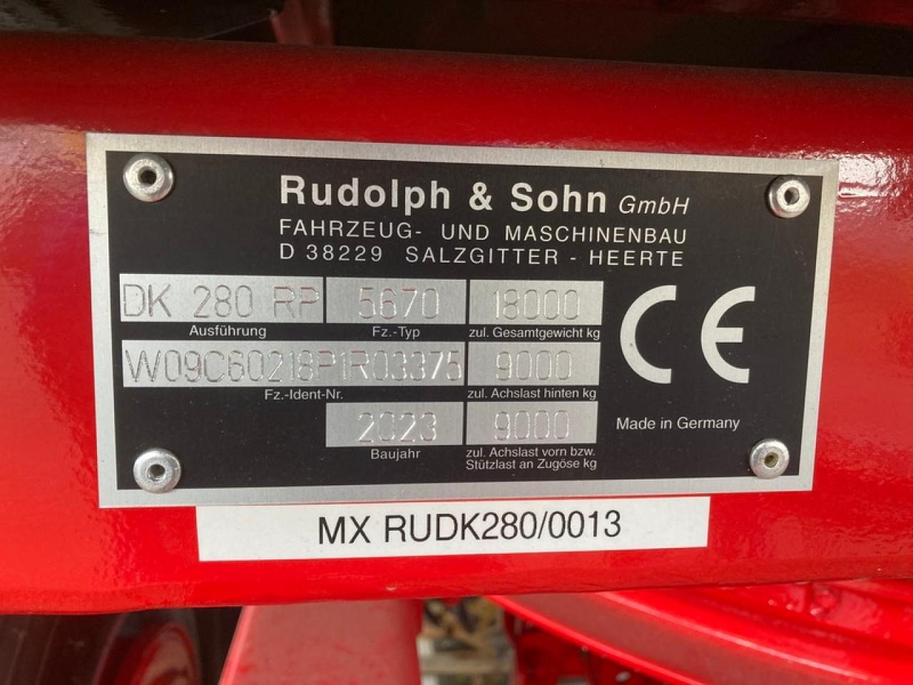 Welger DK280RP PORTALTÜREN - Кипер приколка: слика 5 Welger DK280RP PORTALTÜREN - Кипер приколка: слика 5