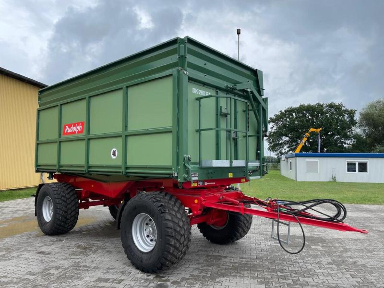 Welger RUDOLPH DK280RA 2 STÜCK VERFÜGBAR - Земјоделска приколка за истурање/ Истурач: слика 4 Welger RUDOLPH DK280RA 2 STÜCK VERFÜGBAR - Земјоделска приколка за истурање/ Истурач: слика 4