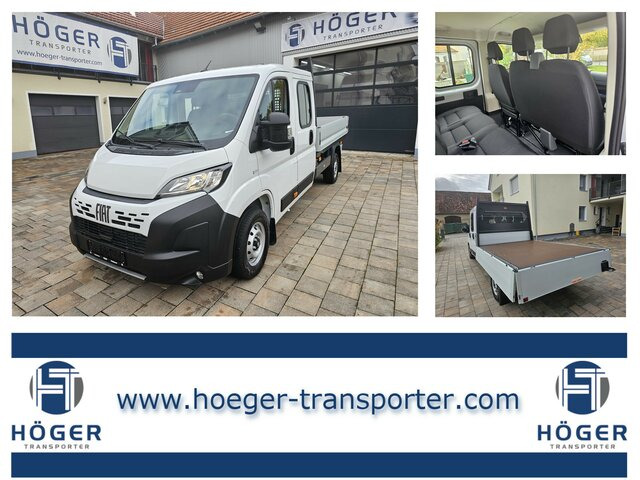 FIAT Ducato 140 DOKA Pritsche 2,9 Meter Klima DAB... - Комбе со отворен сандак, Комби со двојна кабина: слика 1 FIAT Ducato 140 DOKA Pritsche 2,9 Meter Klima DAB... - Комбе со отворен сандак, Комби со двојна кабина: слика 1