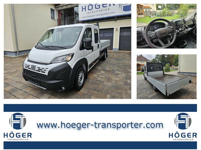FIAT Ducato MAXI 140 Serie 9.2 2025 L5 Doppelkabine... - Комбе со отворен сандак, Комби со двојна кабина: слика 1 FIAT Ducato MAXI 140 Serie 9.2 2025 L5 Doppelkabine... - Комбе со отворен сандак, Комби со двојна кабина: слика 1