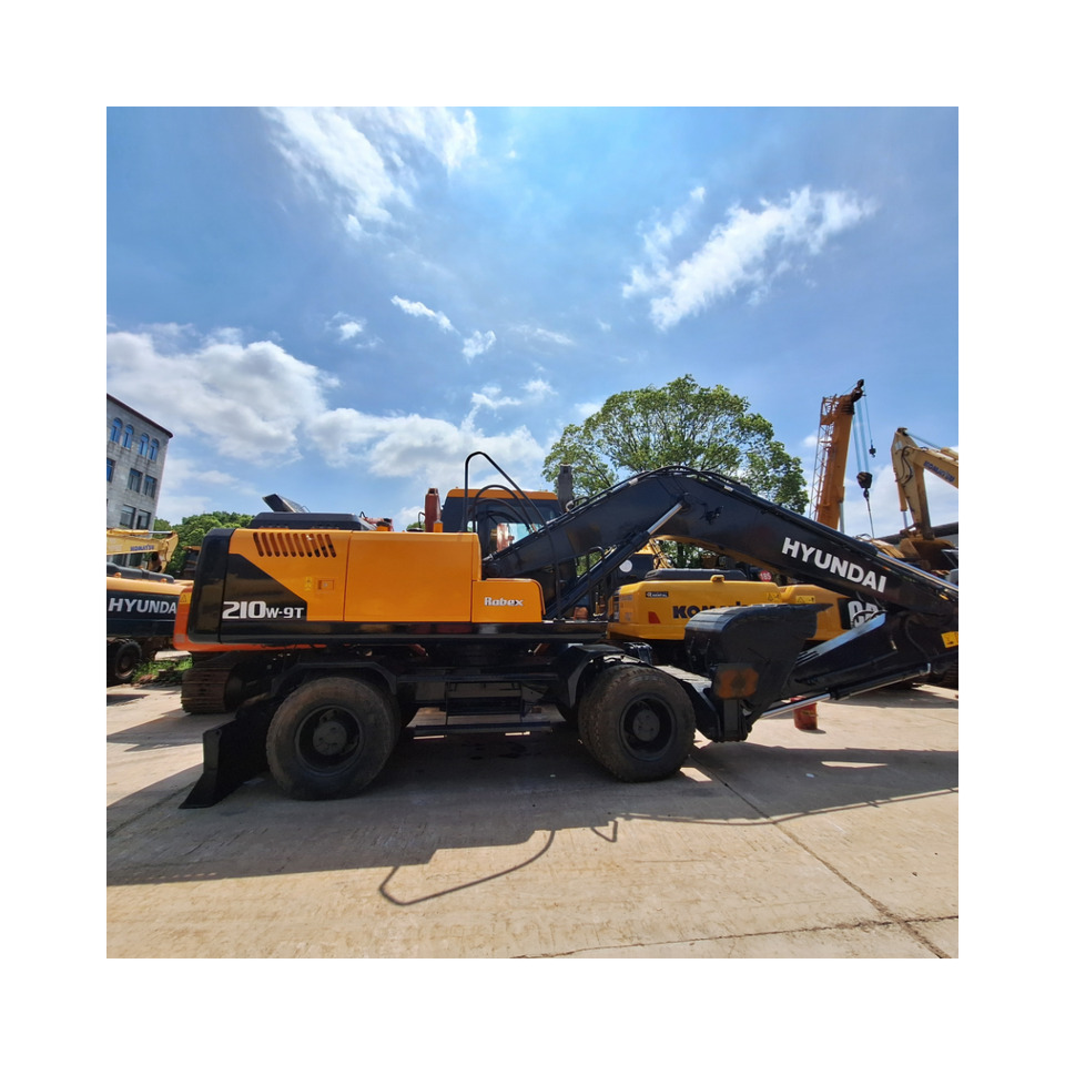 Hyundai 210w-9T wheel excavator - Багер на тркала: слика 1 Hyundai 210w-9T wheel excavator - Багер на тркала: слика 1