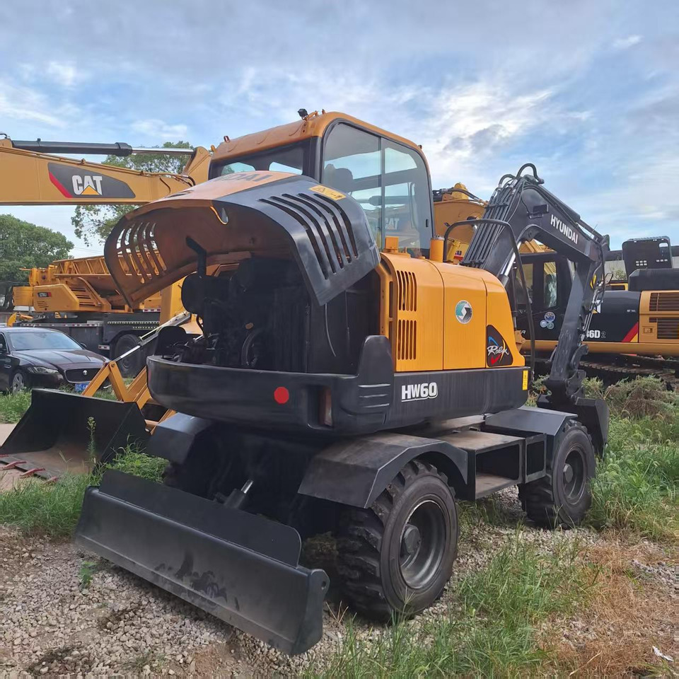 Hyundai HW60 excavator - Багер на тркала: слика 5 Hyundai HW60 excavator - Багер на тркала: слика 5