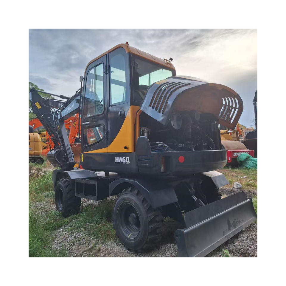 Hyundai HW60 excavator - Багер на тркала: слика 3 Hyundai HW60 excavator - Багер на тркала: слика 3