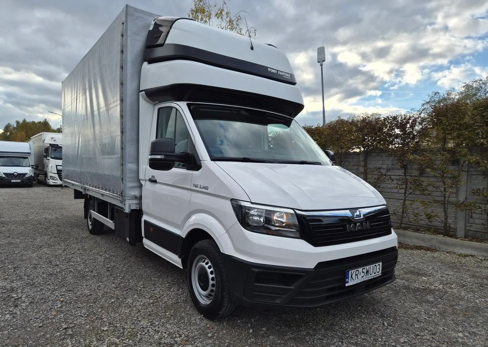 MAN TGE 10 PALET zaw.poduszki 2021r EURO 6 - Комбе со отворен сандак: слика 1 MAN TGE 10 PALET zaw.poduszki 2021r EURO 6 - Комбе со отворен сандак: слика 1