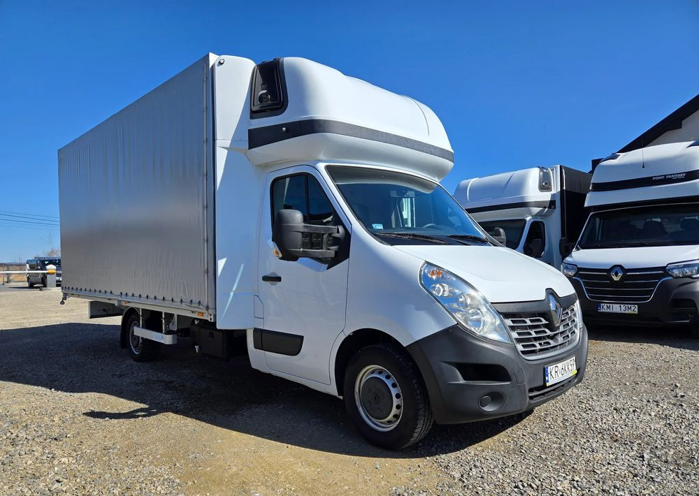 Renault Master 2x +zabudowa 12 palet-reg wysokości Spanie XXL - Комбе со церада: слика 5 Renault Master 2x +zabudowa 12 palet-reg wysokości Spanie XXL - Комбе со церада: слика 5