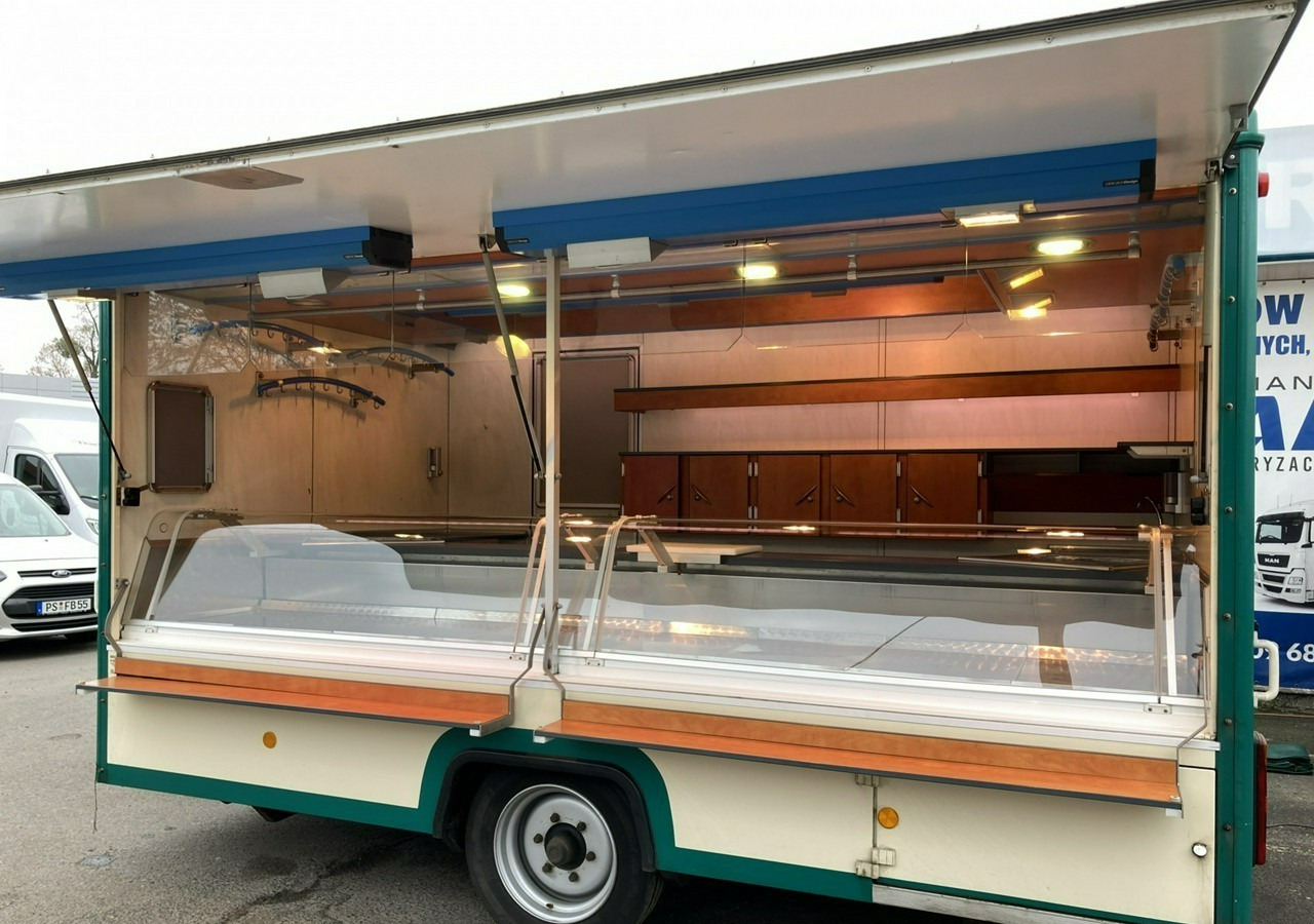 Inna Inny Autosklep wędlin Gastronomiczna food truck foodtruck sklep bar 2000 - Приколка за продажба на добра: слика 2 Inna Inny Autosklep wędlin Gastronomiczna food truck foodtruck sklep bar 2000 - Приколка за продажба на добра: слика 2