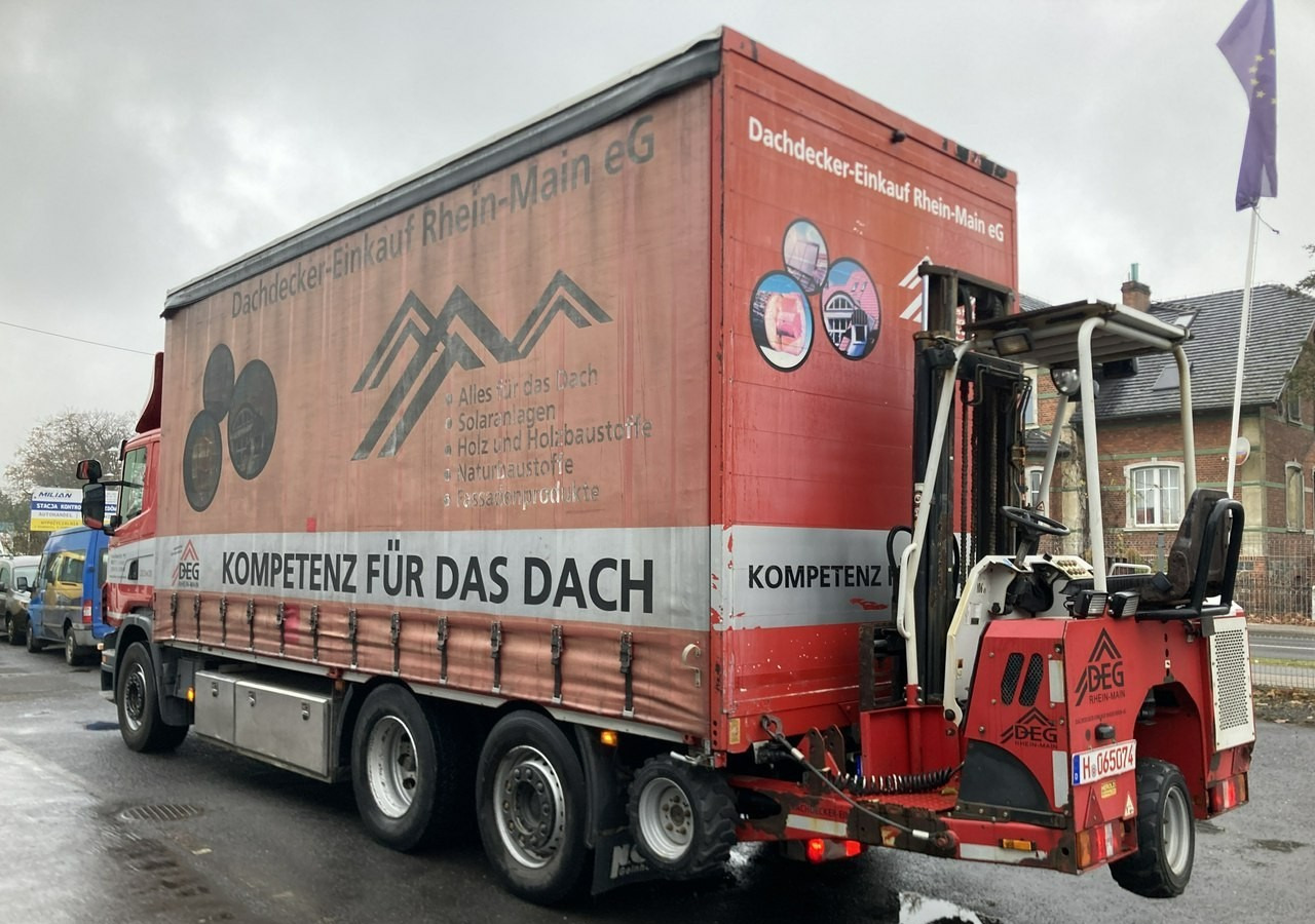 Inna Inny Scania G320 Wózek PALFINGER Firanka Plandeka plandeka Moffett 2012 - Комбе со церада: слика 2 Inna Inny Scania G320 Wózek PALFINGER Firanka Plandeka plandeka Moffett 2012 - Комбе со церада: слика 2